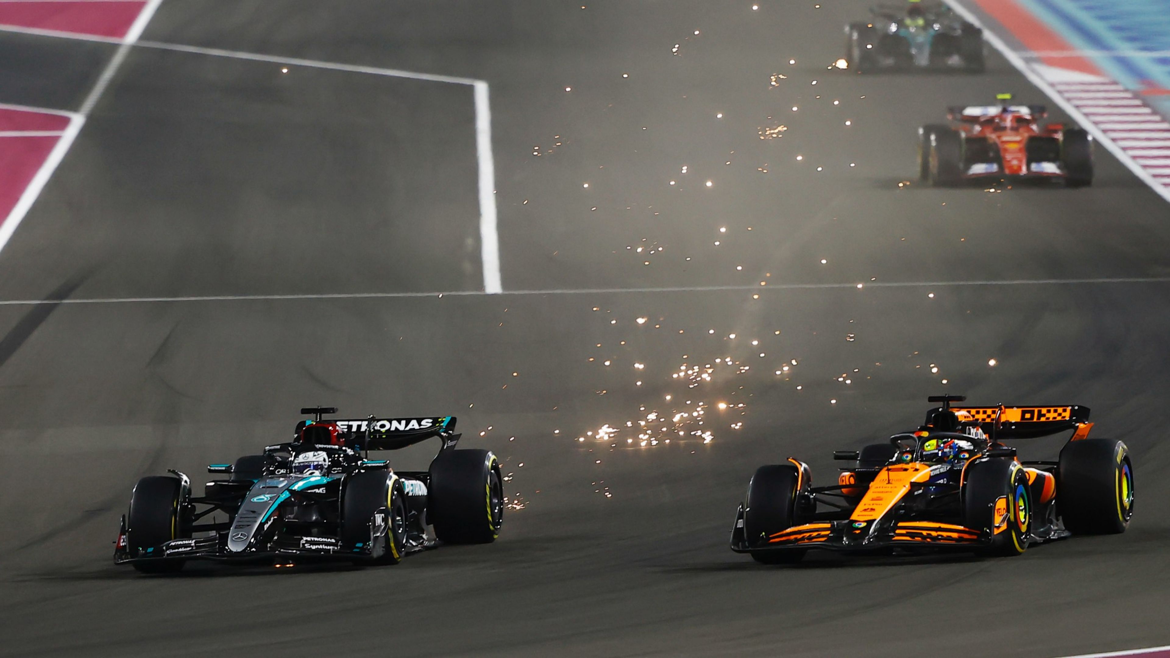 carrera f1 como ver qatar