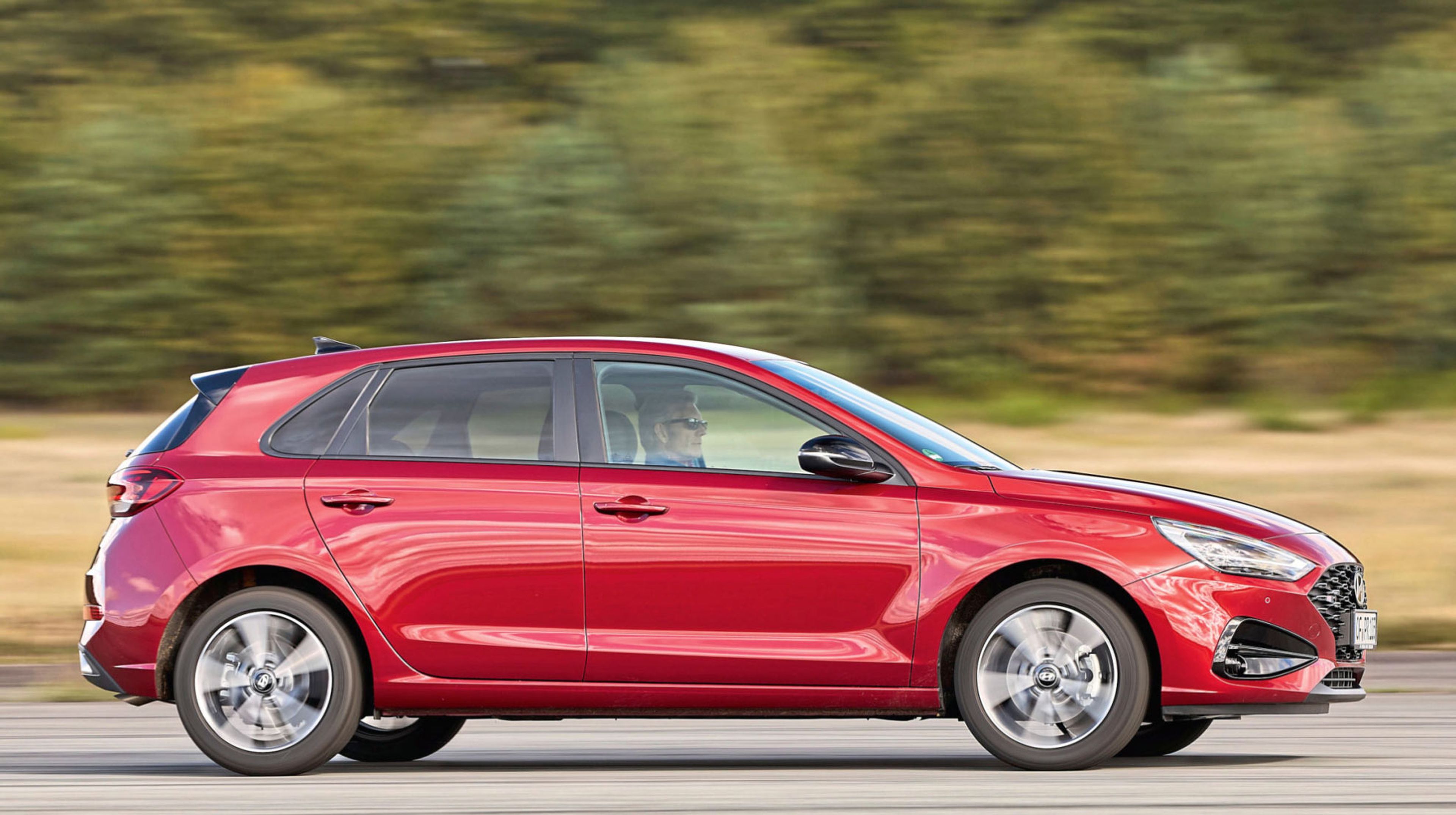 Comparativa: Skoda Scala vs Toyota Corolla y Hyundai i30, barrido 3
