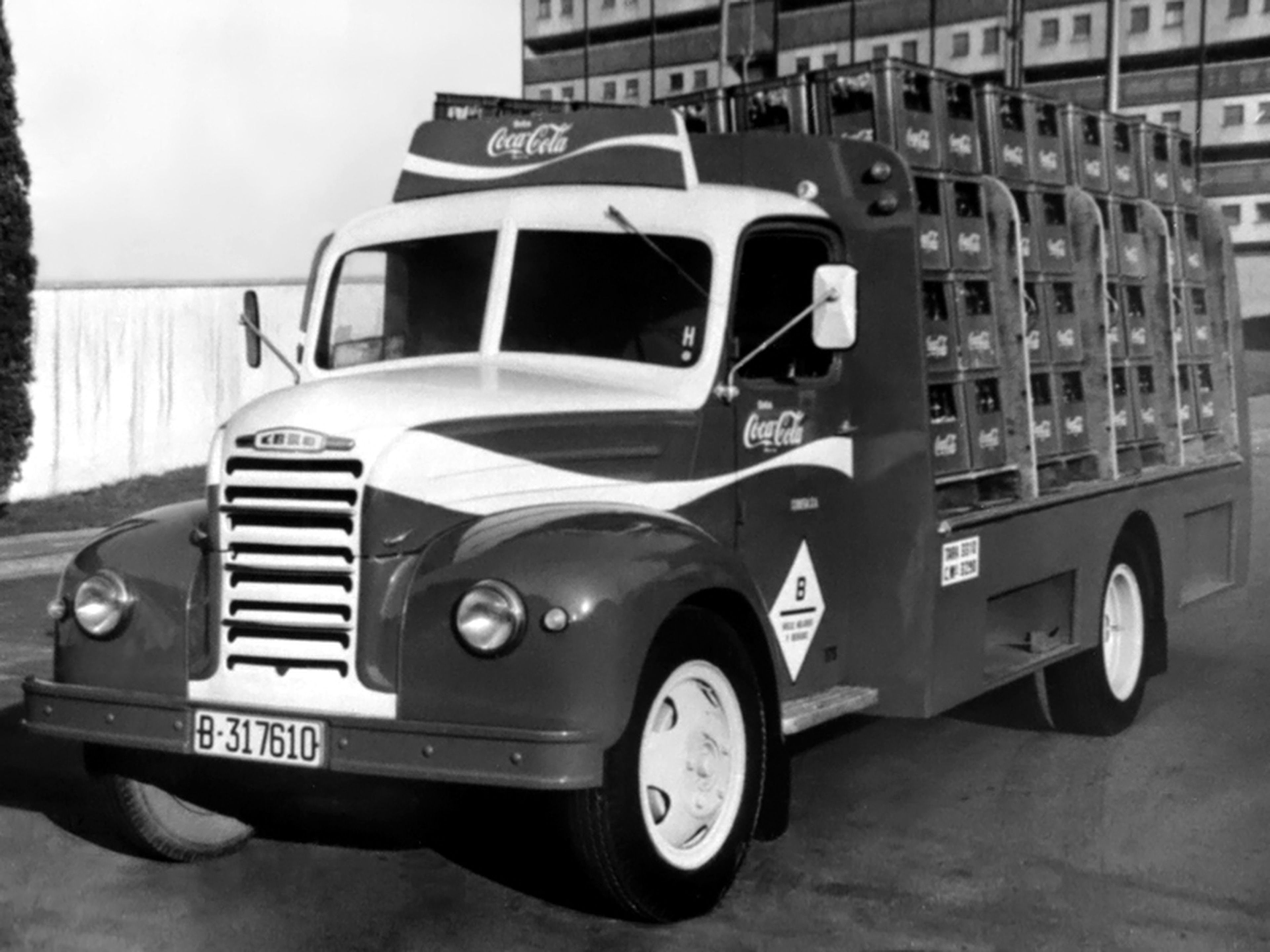 Un camión B45 que podía cargar hasta 6.000 kilos. Era una 'reedición' del Ford Thames inglés.