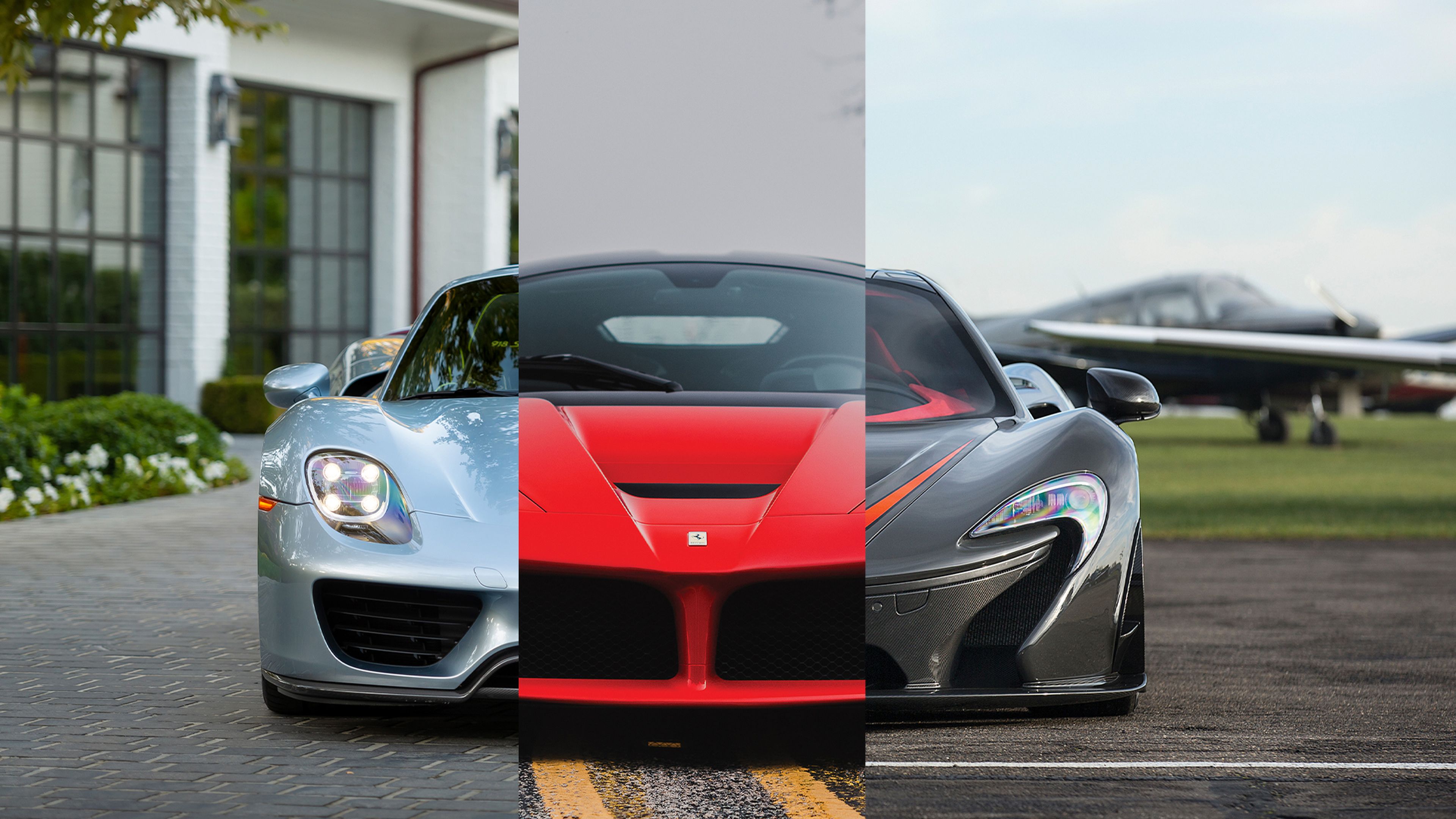 Ferrari LaFerrari, Porsche 918 y McLaren P1