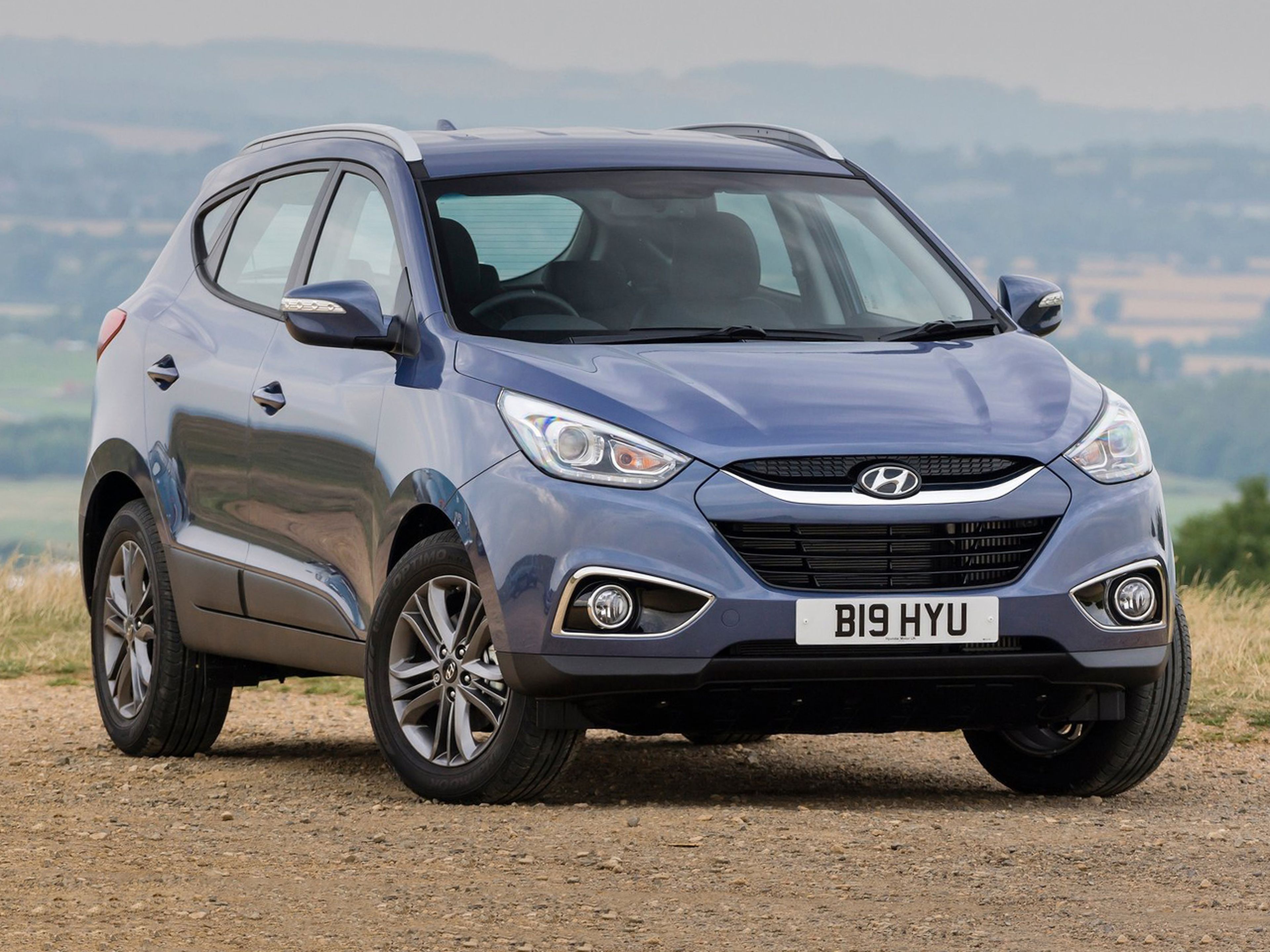 Vista frontal Hyundai ix35
