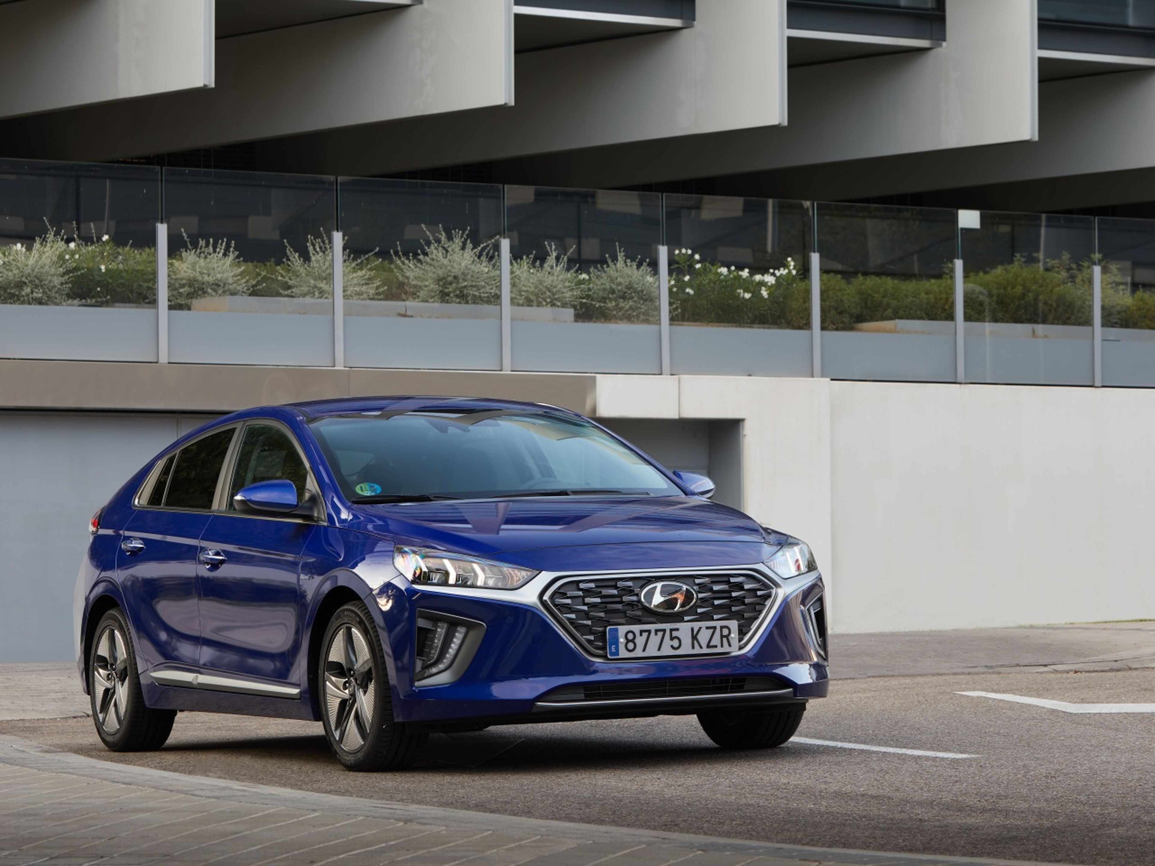 Hyundai ioniq vista frontal