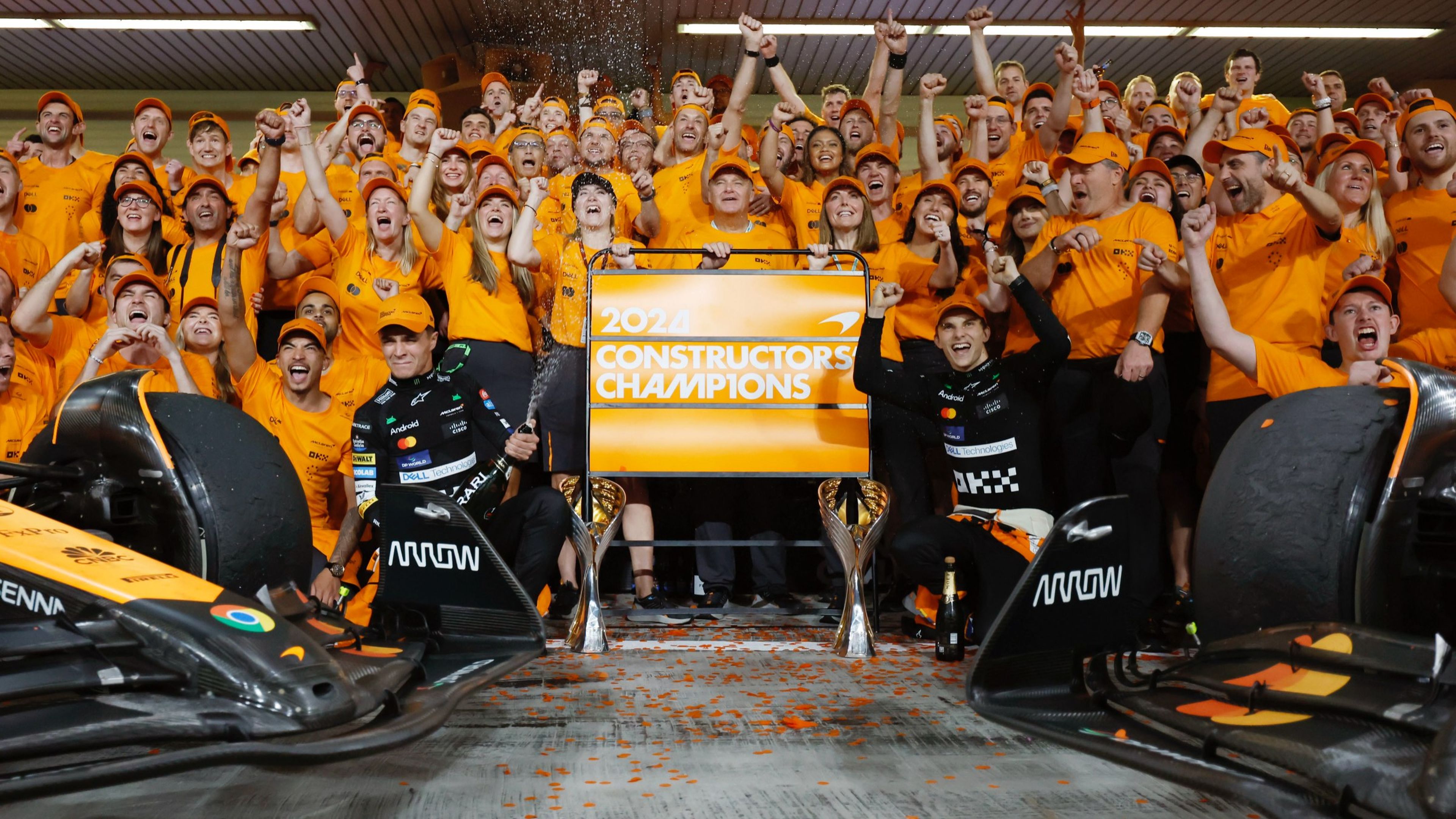 McLaren campeón constructores F1 2024