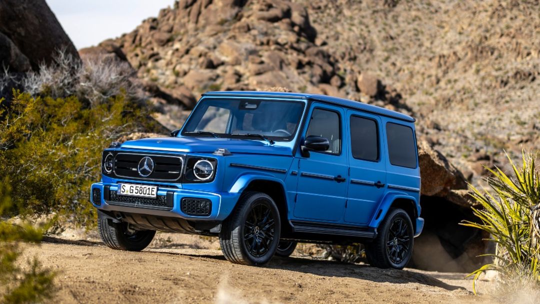 Mercedes añade una batería más grande al Clase G eléctrico