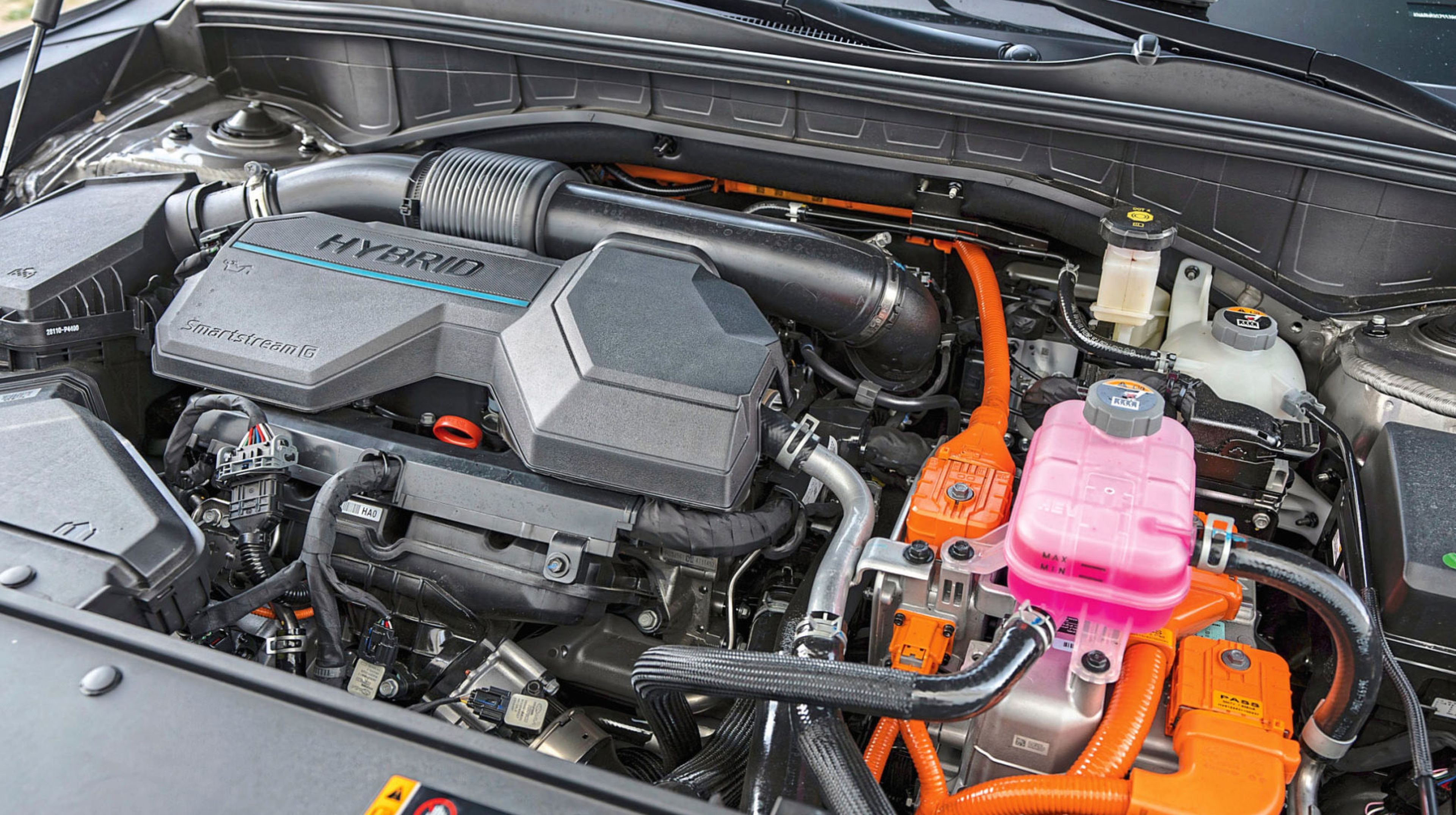 Prueba del Kia Sorento híbrido, motor