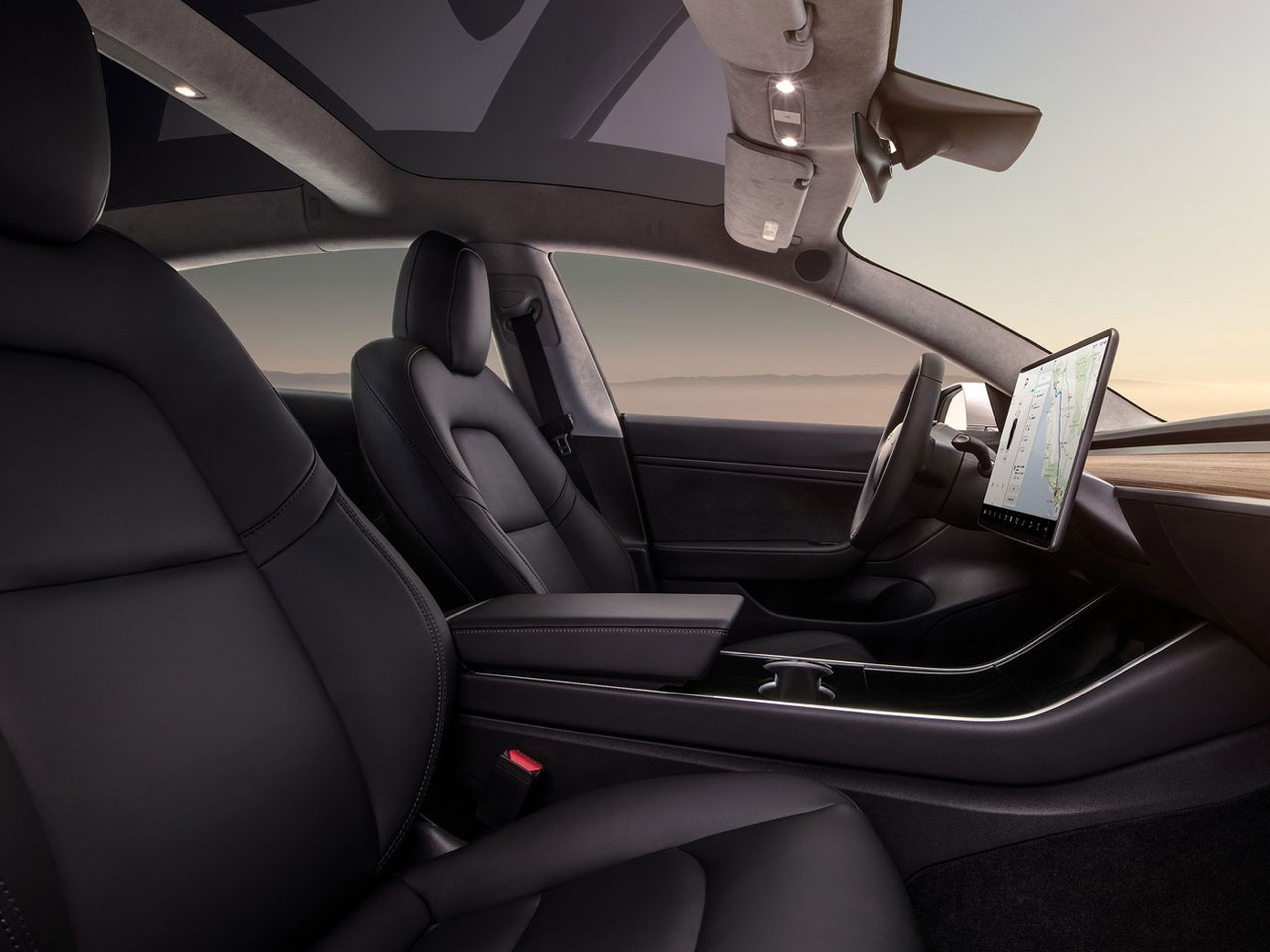 Interior Tesla Model 3