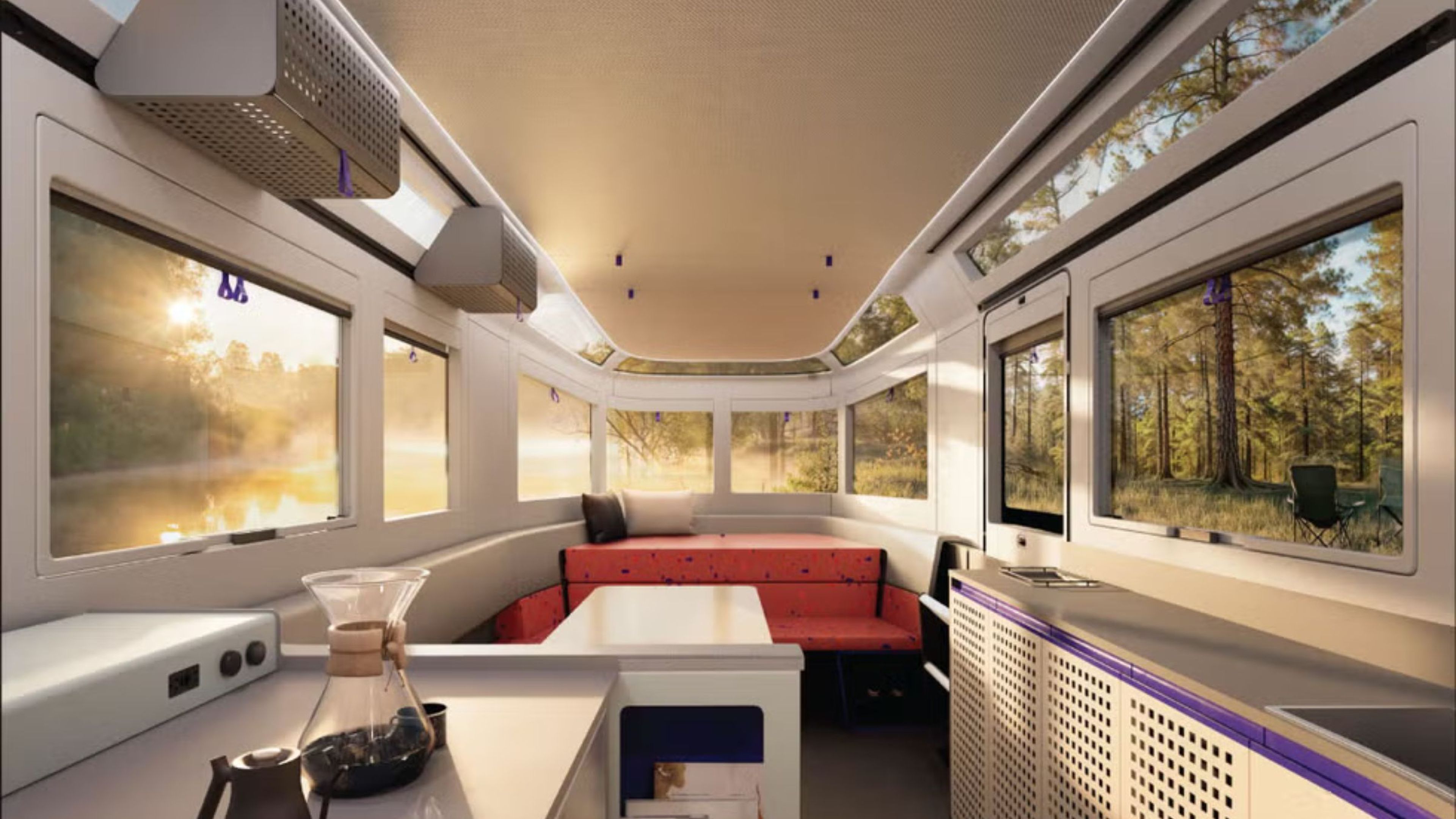 Viajar más en 2025: mira esta caravana eléctrica de plegado vertical